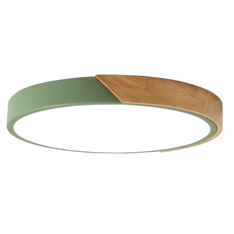 Round LED Ceiling Lamp Acrylic Metal 30cm 18W 220V Dimmable Modern Recessed Lamp Bedroom Living Room Office Energy Efficient Stylish | Sansoti