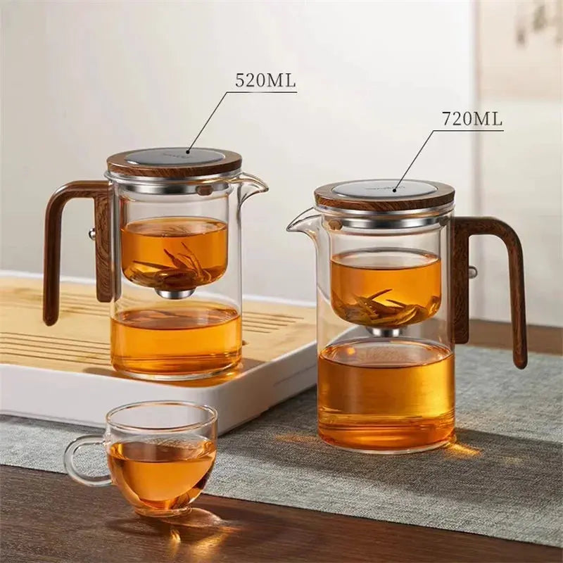 Glasteekanne Magnetischer Filter Loser Tee Kräutertee Elegant Hitzebeständig | Restfield