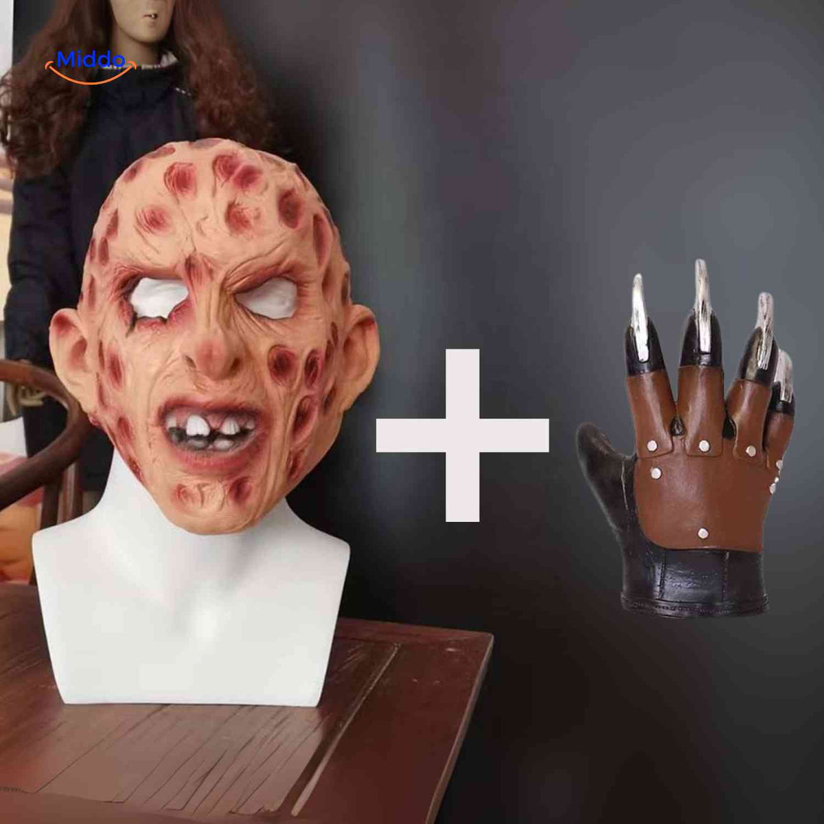 Realistisch Horror Masker Latex Volwassenen Zombie Halloween Cosplay Feest Carnaval Griezel Accessoire | Sansoti