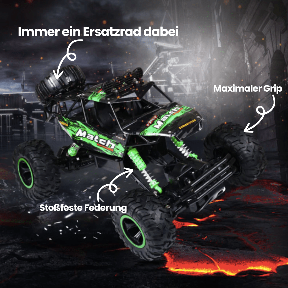 RC Monstertruck 4x4 Offroad 15km/h 30min Spielzeit 1:12 Kinder Erwachsene | Restfield