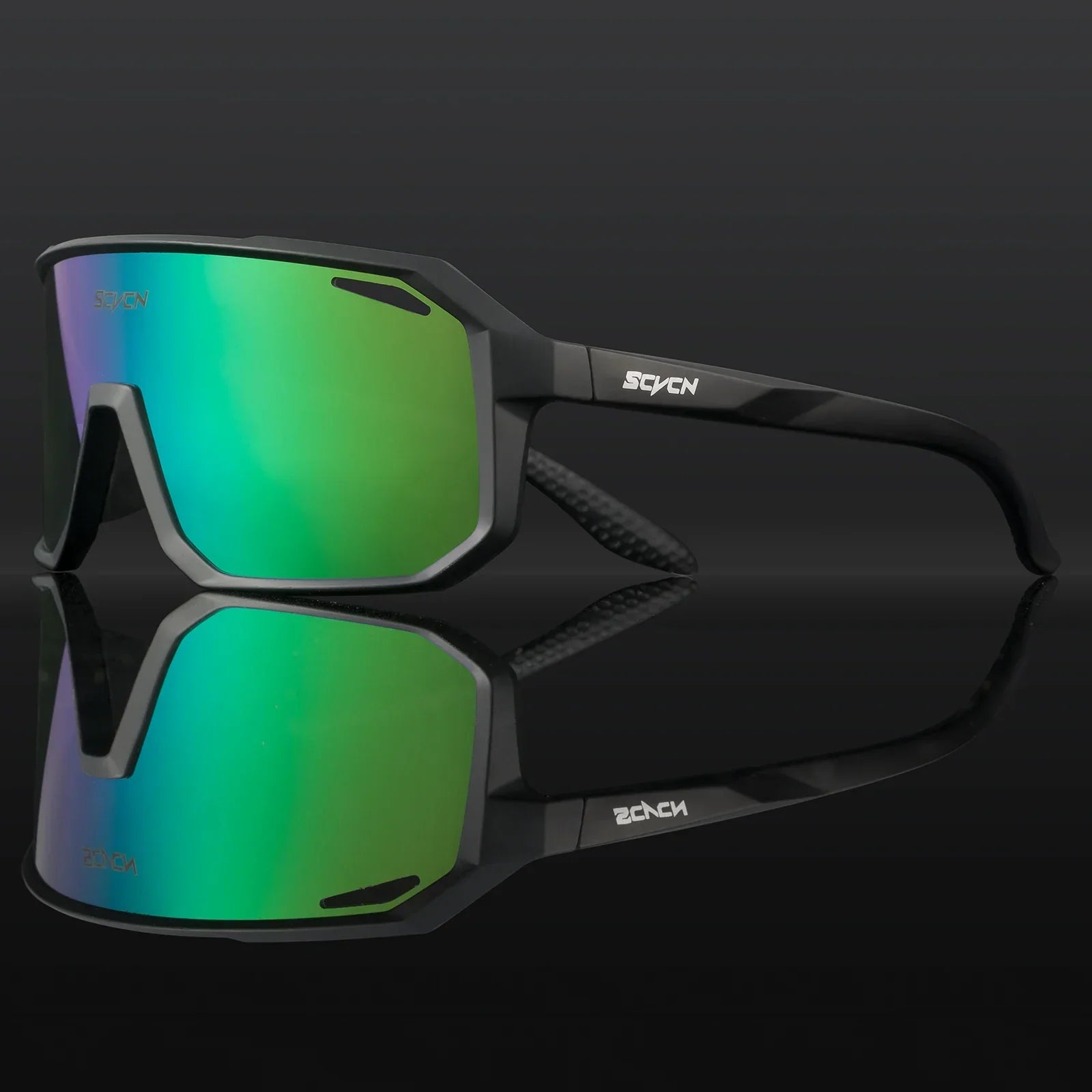 Sportbril UV400 Bescherming met Licht TR90 Frame voor Fietsen Hardlopen Outdoor | Sansoti