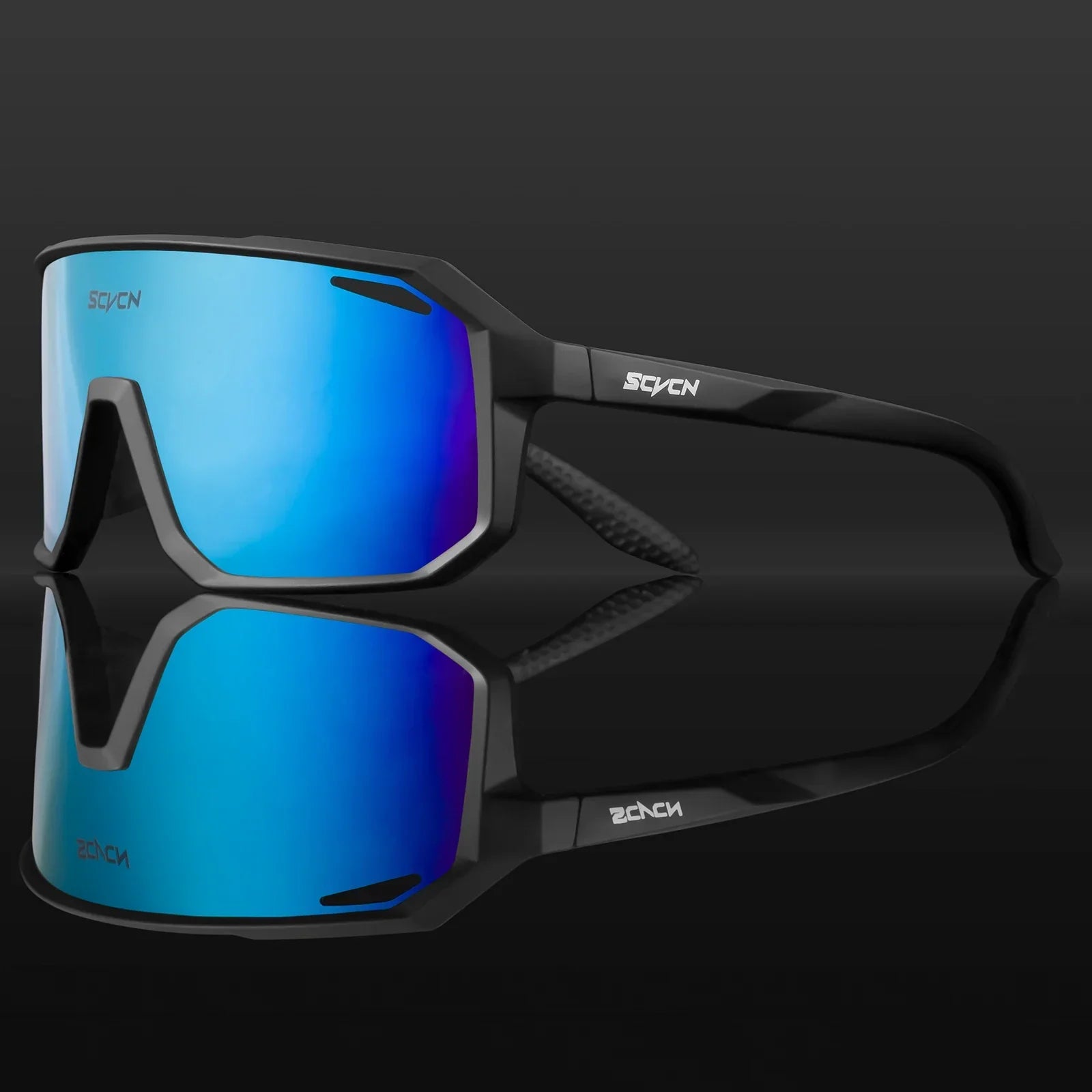 Sportbril UV400 Bescherming met Licht TR90 Frame voor Fietsen Hardlopen Outdoor | Sansoti