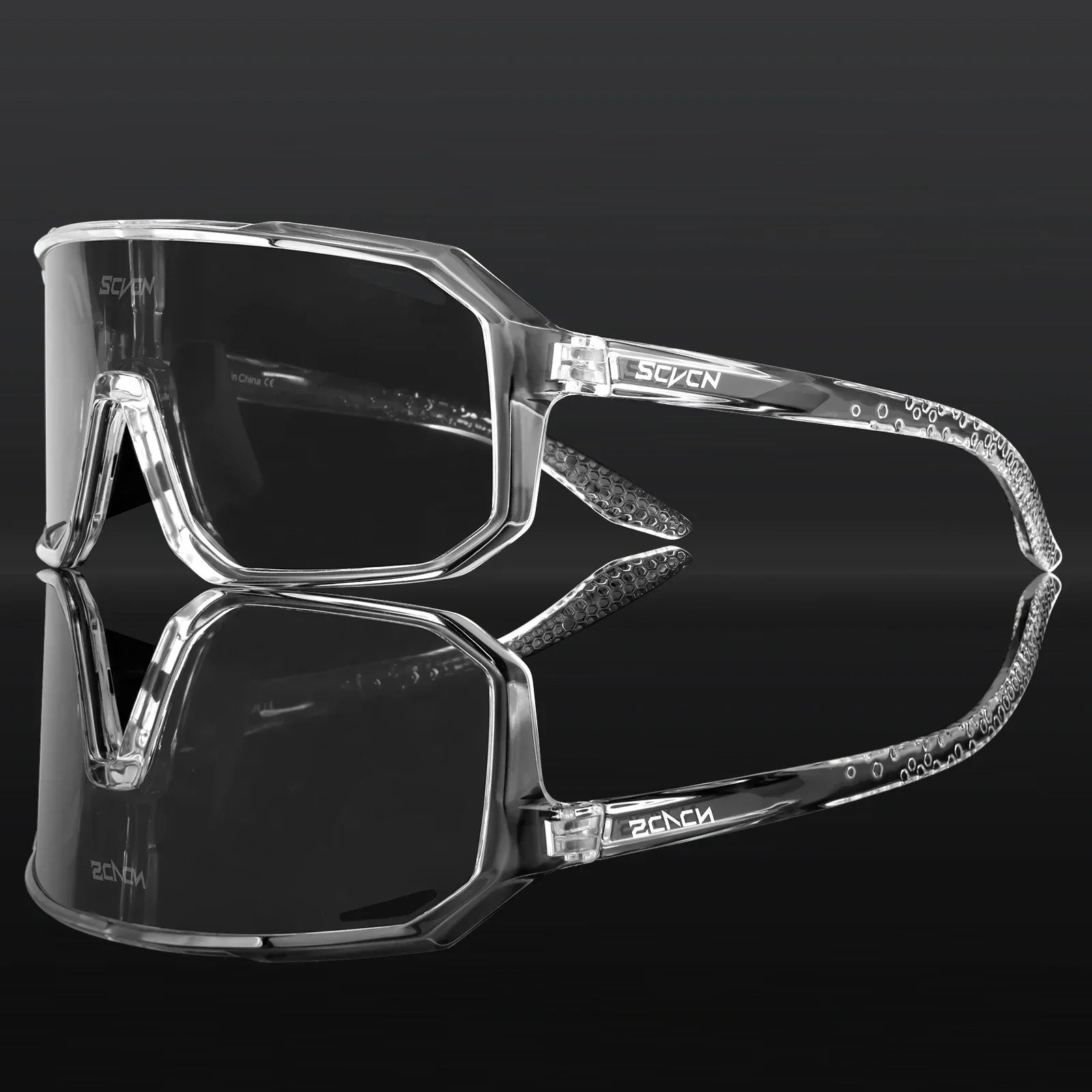 Sportbril UV400 Bescherming met Licht TR90 Frame voor Fietsen Hardlopen Outdoor | Sansoti