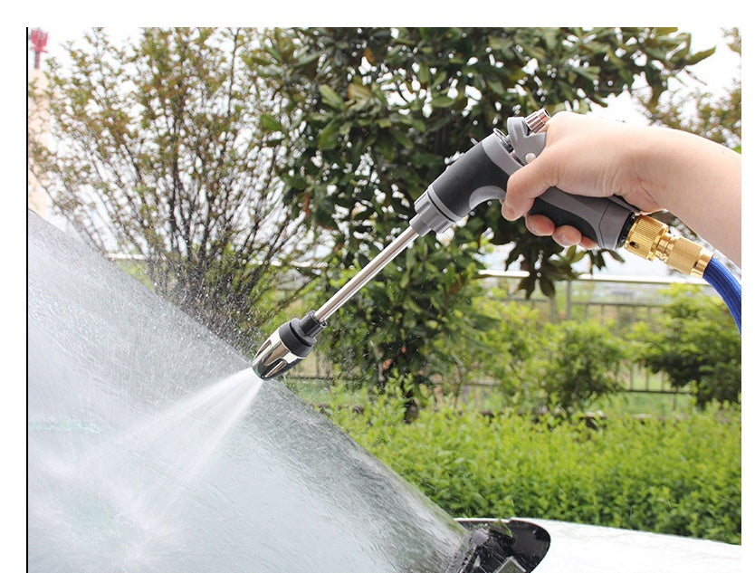 Hoogwaardige Tuinslang Sproeikop – Verstelbare Waterstraalspuit met Ergonomische Grip | Sansoti