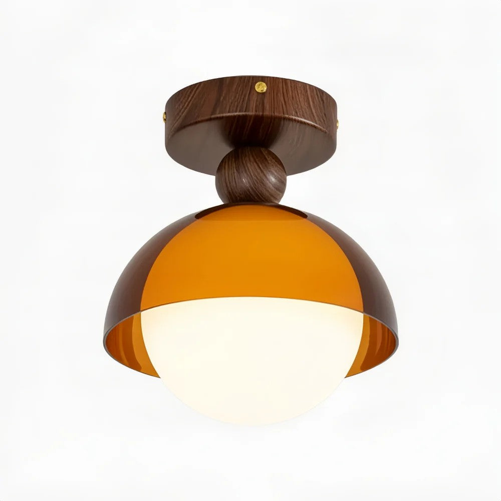 Vintage Plafondlamp met Zonsondergangstinten voor Gang en Entree – Moderne Sfeerverlichting | Sansoti