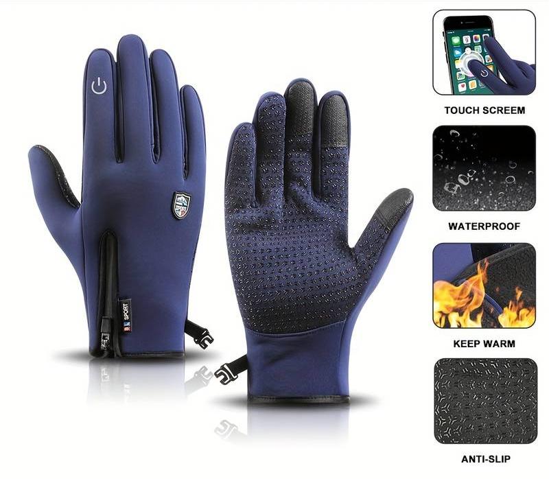 Verwarmbare Handschoenen met USB Touchscreen Waterdicht Winddicht voor Winter | Sansoti