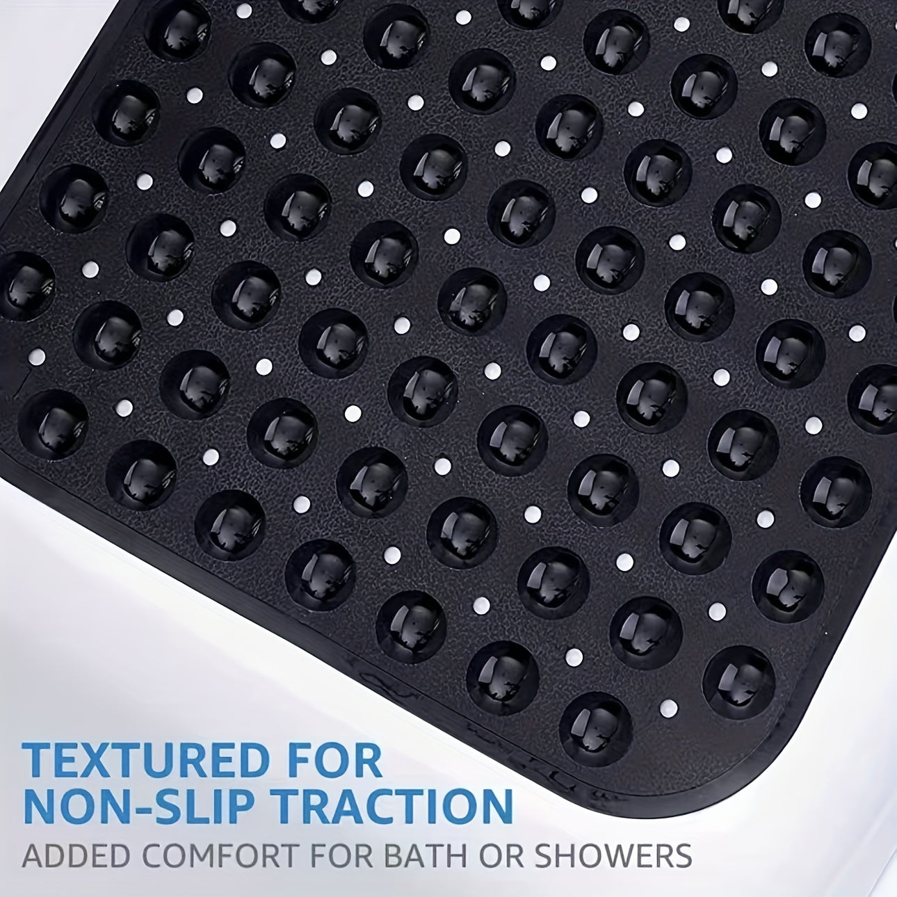 Antislip Badmat XL voor Douche en Bad – Extra Lange Veiligheidsbadmat met Zuignappen | Sansoti