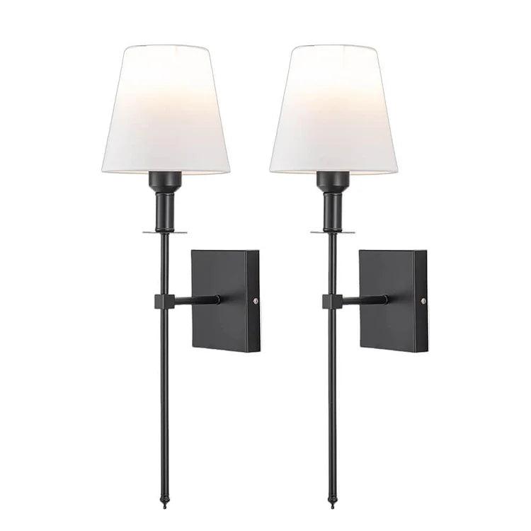 Wandlamp Draadloos Oplaadbaar Dimbaar Afstandsbediening Binnen Buiten IJzer Stof Warm Neutraal Wit Licht Goud Zwart Zilver Slaapkamer Woonkamer Tuin