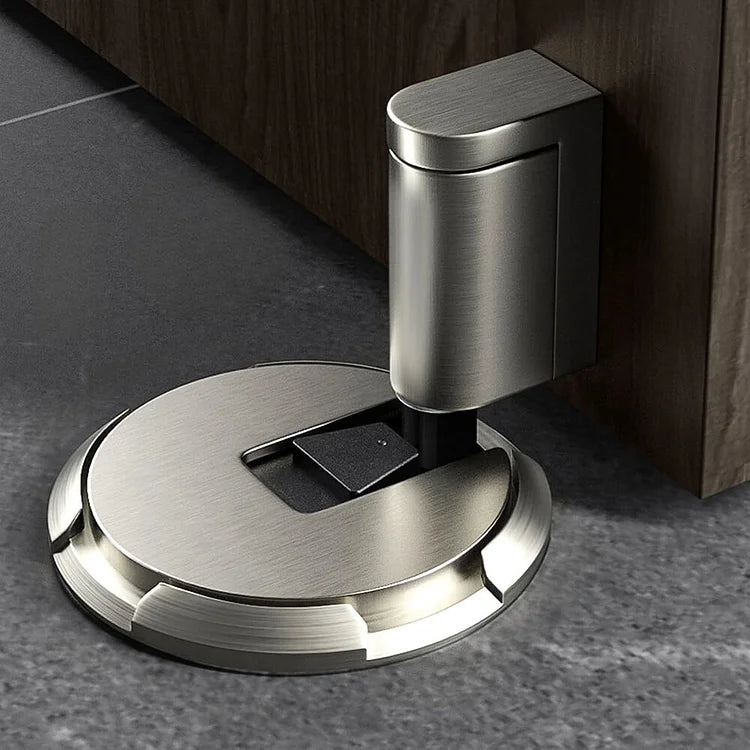 Butée de porte Sol Verrou à pression Alliage de zinc Mécanique Design inox | Restfield
