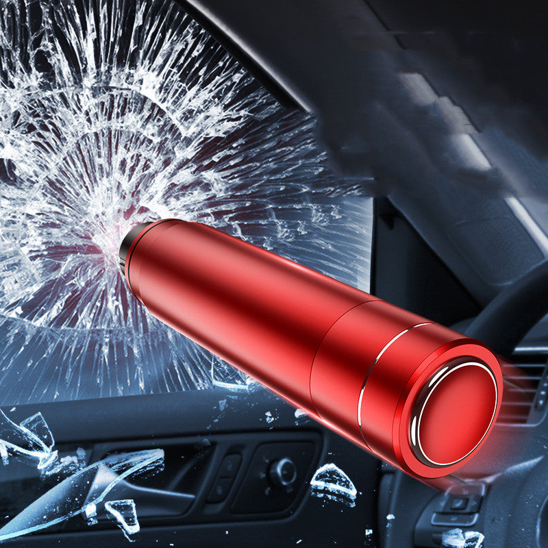 Safety Hammer Emergency Escape Hammer Seatbelt Cutter Car Window Breaker | Sansoti