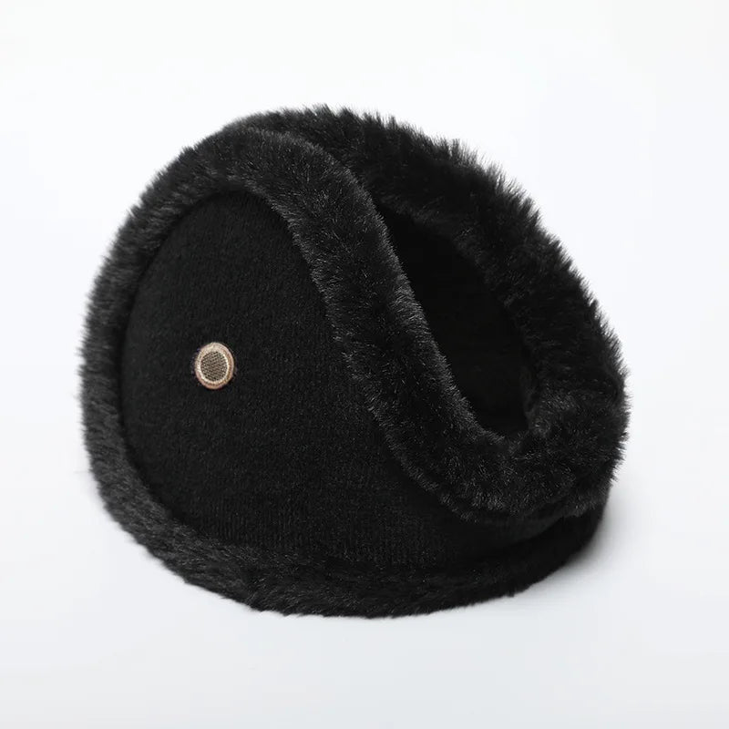 Plush Winter Earmuffs with Opening and Adjustable Headband for Women and Men, Cold Weather Accessory | Sansoti