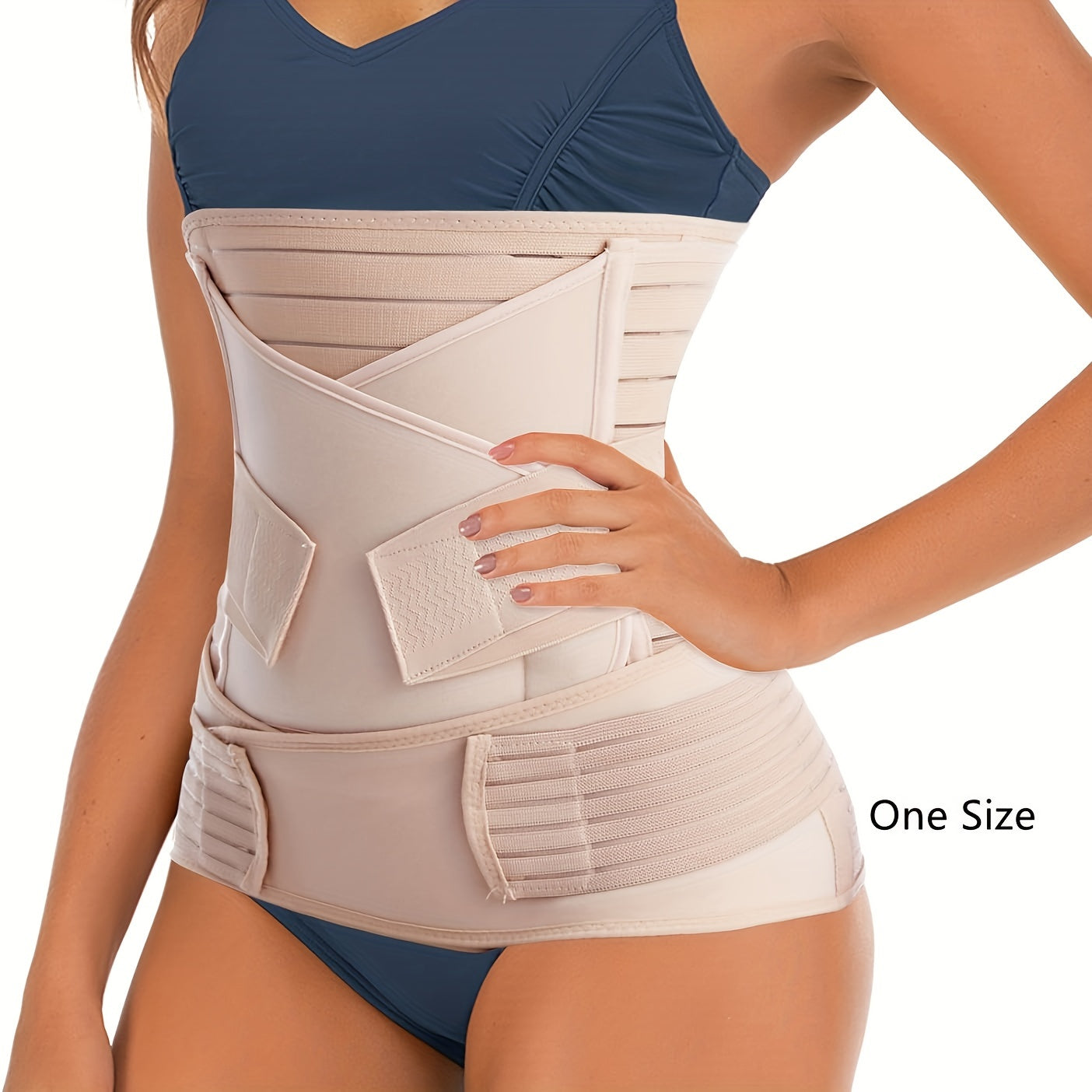 3-in-1 Postpartum Buikband – Verstelbare Herstelband voor Buik, Taille & Bekken | Sansoti