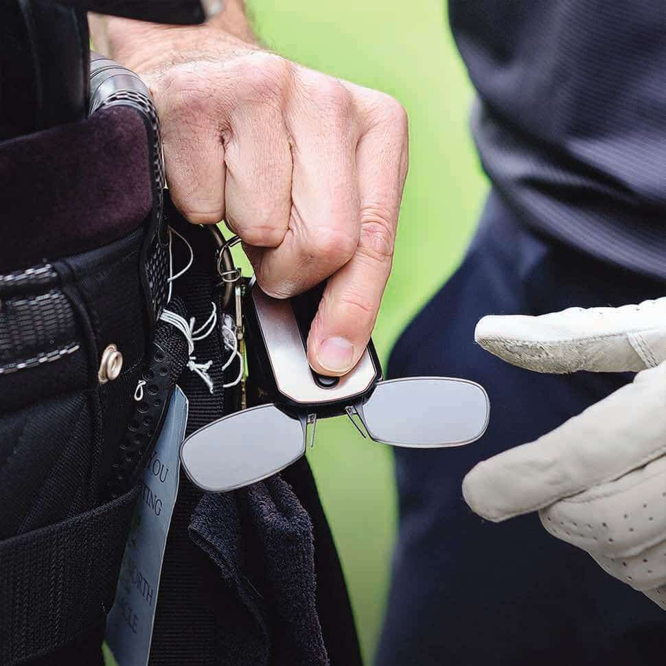 Leesbril Sleutelhanger Compact Flexibel Dun Design Inclusief Hoesje | Sansoti