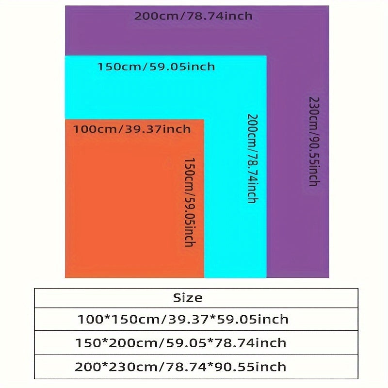 Breathable Summer Throw Polyester Lightweight Cooling Effect Quilted Geometric Pattern Vintage Blanket Bed Sofa | Sansoti