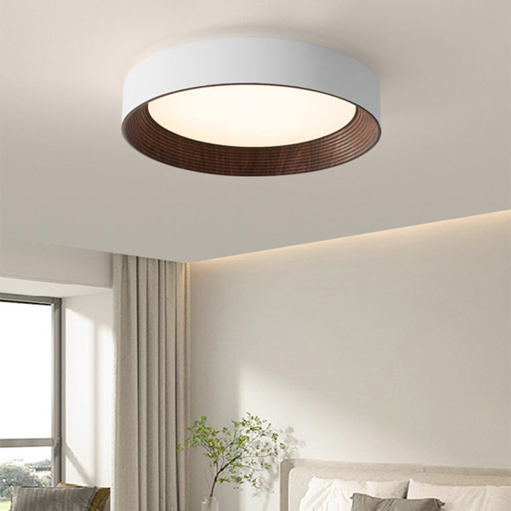 Minimalistische Plafondlamp Rond Laagbouw Slaapkamer Plafondverlichting LED | Sansoti