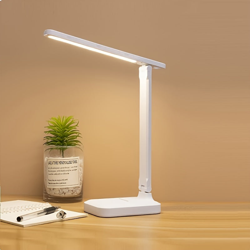 LED Desk Lamp Dimmable with USB Connection and Adjustable Brightness for Optimal Work Lighting | Sansoti