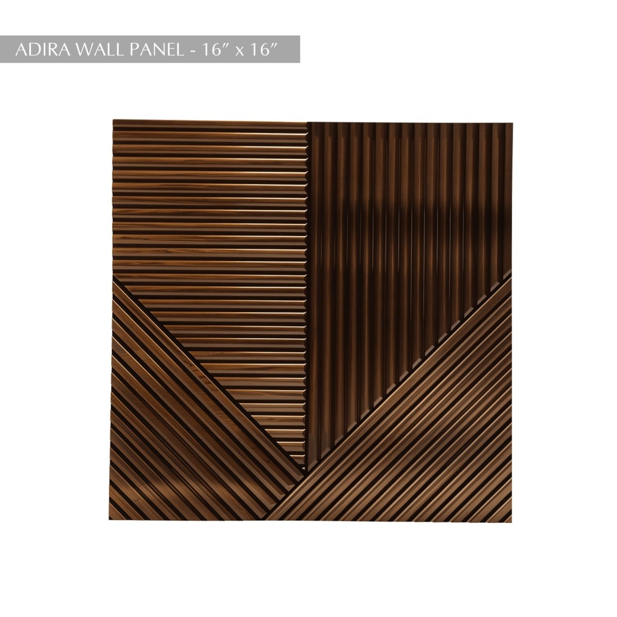 Adira Houten Wandpanelen Met Geometrisch Design Voor Stijlvolle Accentmuren | Sansoti