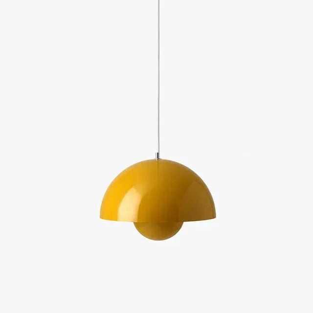 Moderne glazen hanglamp met zachte lichtval – minimalistisch design | Sansoti