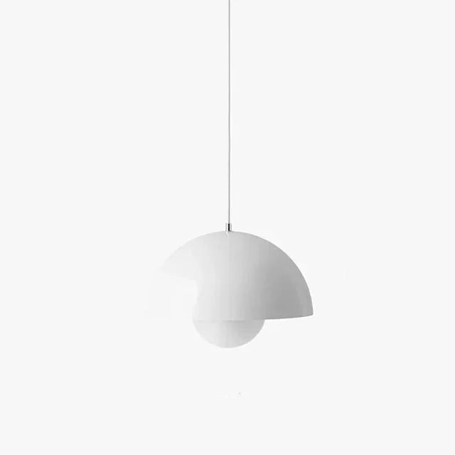 Moderne glazen hanglamp met zachte lichtval – minimalistisch design | Sansoti