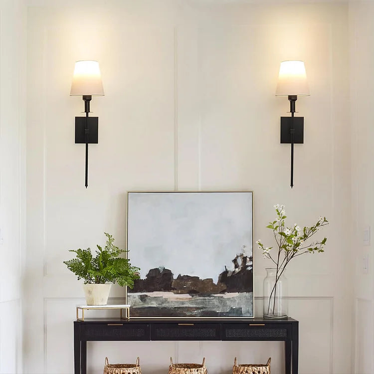 Wandlamp Draadloos Oplaadbaar Dimbaar Afstandsbediening Binnen Buiten IJzer Stof Warm Neutraal Wit Licht Goud Zwart Zilver Slaapkamer Woonkamer Tuin