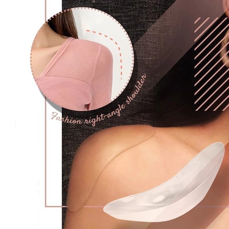 Onzichtbare Schoudervullingen Antislip Dames - Huidkleur Zwart Wit Beige - Comfort Kledingaccessoire | Sansoti