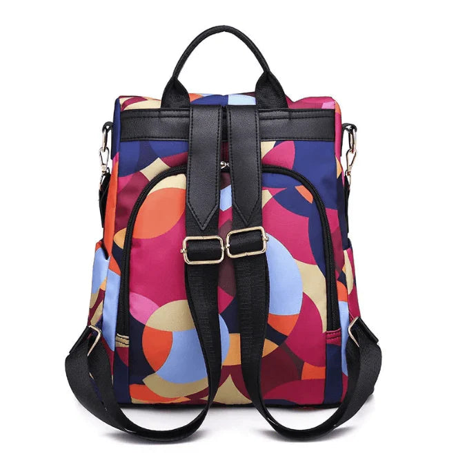 Women's Backpack with Hidden Pockets Waterproof Anti-Theft Design Lightweight | Sansoti