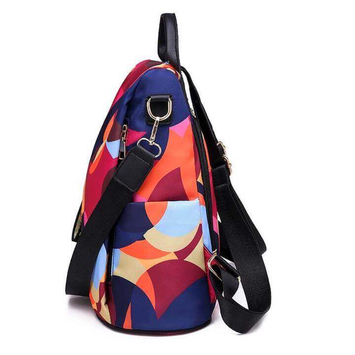 Women's Backpack with Hidden Pockets Waterproof Anti-Theft Design Lightweight | Sansoti