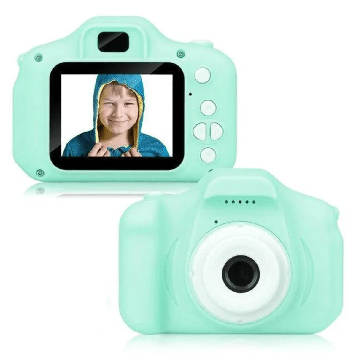 Kindercamera 12MP Robuust Ontdekken Creatief Fotograferen Intuïtieve Bediening Compact Kindvriendelijk | Sansoti