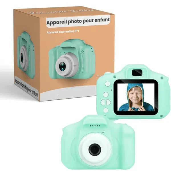 Kindercamera 12MP Robuust Ontdekken Creatief Fotograferen Intuïtieve Bediening Compact Kindvriendelijk | Sansoti