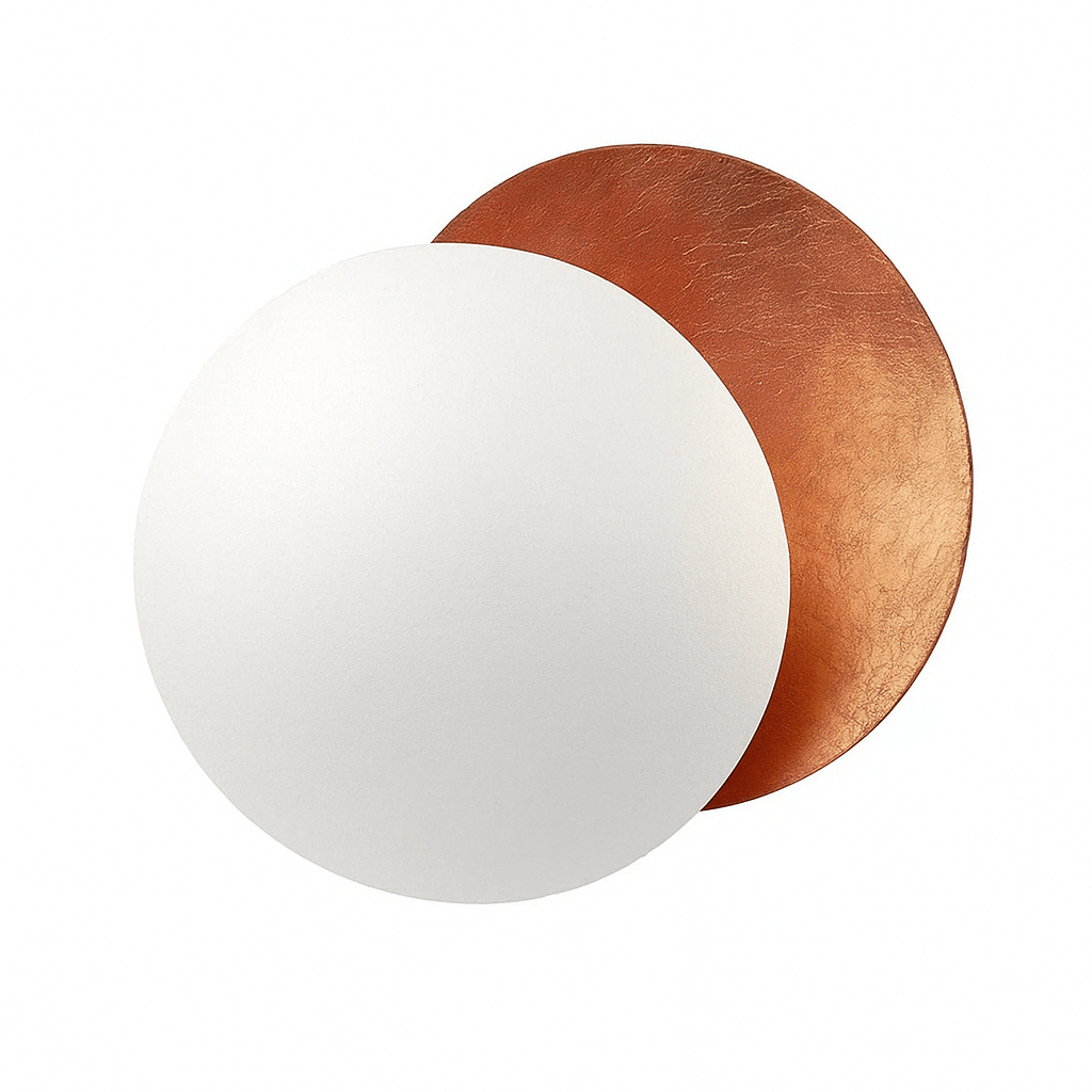 Applique murale Éclipse solaire Orientable Métal Or Art déco LED | Restfield