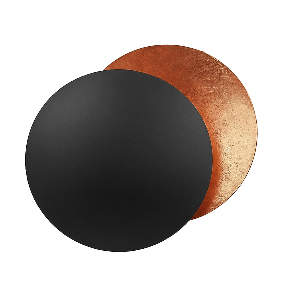 Applique murale Éclipse solaire Orientable Métal Or Art déco LED | Restfield