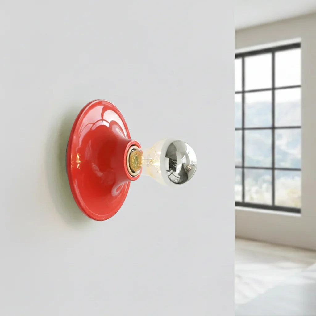 Applique Murale Rétro Métal Coloré E27 LED Salon Chambre | Restfield