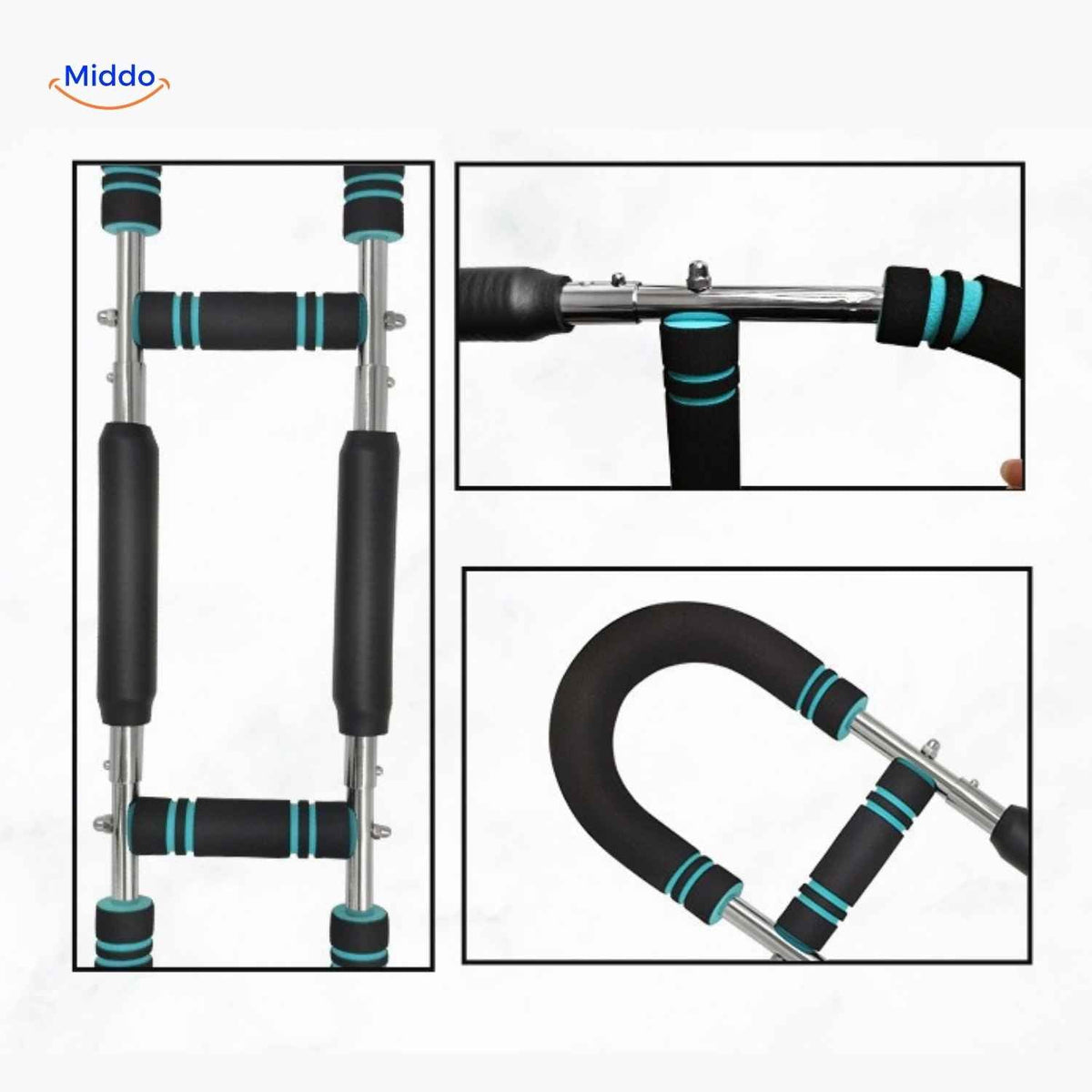 U-Shaped Arm Trainer Adjustable Three Positions Home Fitness Shoulder Chest Back Core Muscle Training Workout | Sansoti