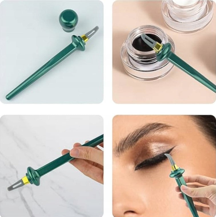 Eyeliner Stempel Set met Wing Template – Perfecte Symmetrische Vleugels voor Elke Gelegenheid | Sansoti