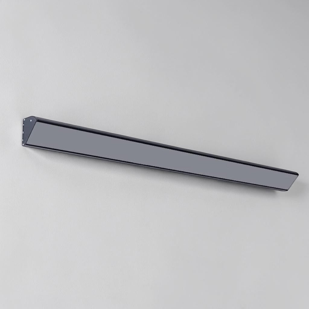 LED-Außenwandleuchte aus Aluminium, wasserdicht, IP65, Schwarz-Weiß, 20–90 cm, warmes, kaltes oder neutrales Licht für Garten und Veranda | Sansoti