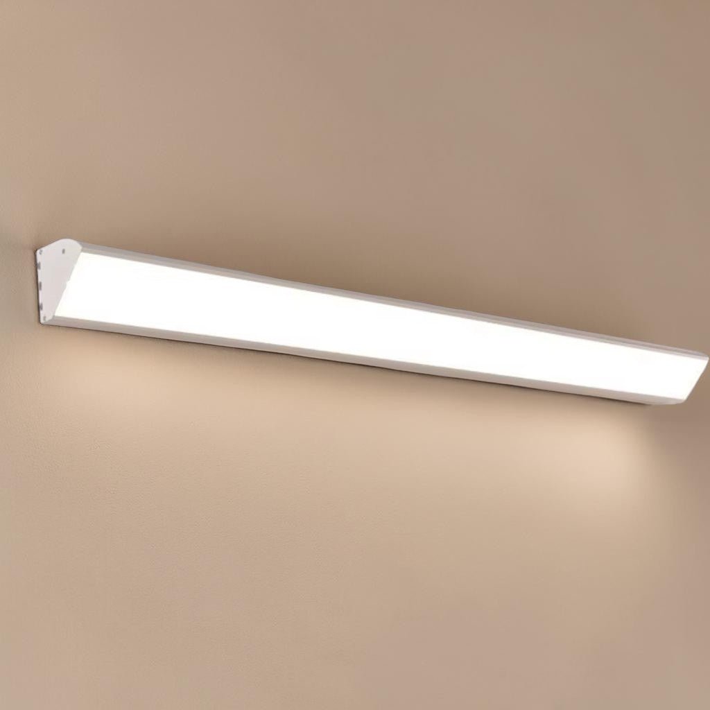 LED-Außenwandleuchte aus Aluminium, wasserdicht, IP65, Schwarz-Weiß, 20–90 cm, warmes, kaltes oder neutrales Licht für Garten und Veranda | Sansoti