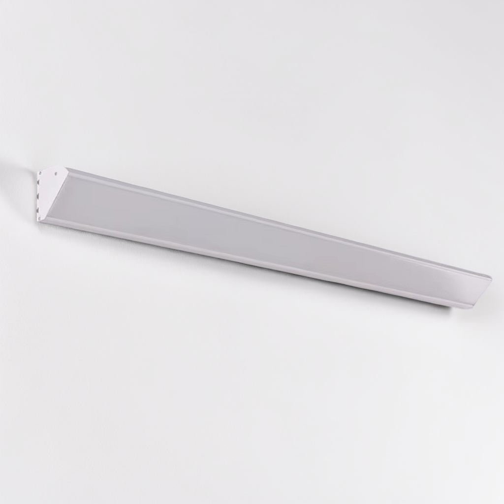 LED-Außenwandleuchte aus Aluminium, wasserdicht, IP65, Schwarz-Weiß, 20–90 cm, warmes, kaltes oder neutrales Licht für Garten und Veranda | Sansoti