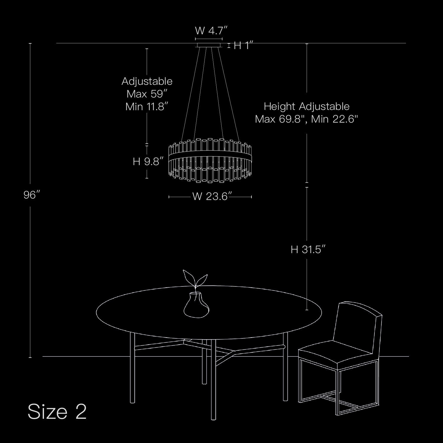 Lustre en cristal Rond Or Cristal K9 12-20 Lumières Luxe Plafonnier | Restfield