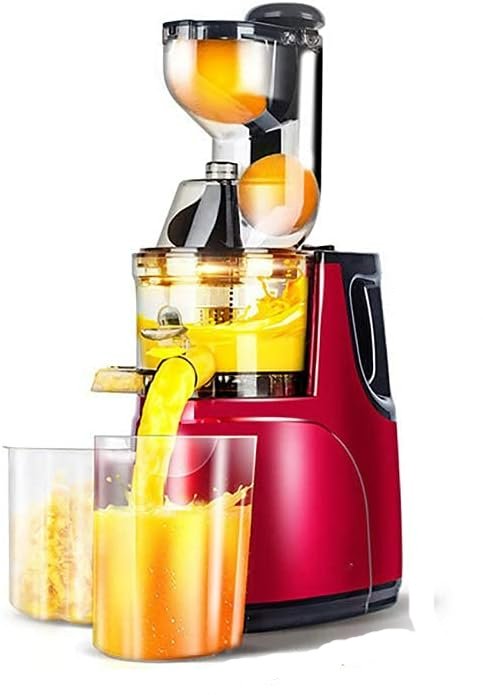 Elektrische Sapcentrifuge 90mm voor Groenten en Fruit met Pulpscheiding Automatische Persing Slow Juicer | Sansoti