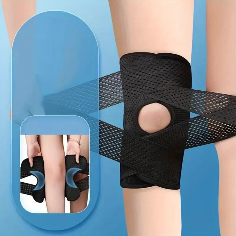 Adjustable Compression Knee Brace for Sports Training Running and Everyday Use Supportive | Sansoti