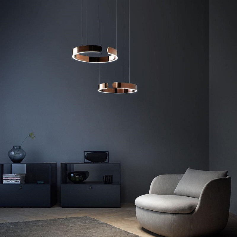Ronde LED Hanglamp Meerdere Maten Eettafel Woonkamer Design Ringlamp Modern | Sansoti