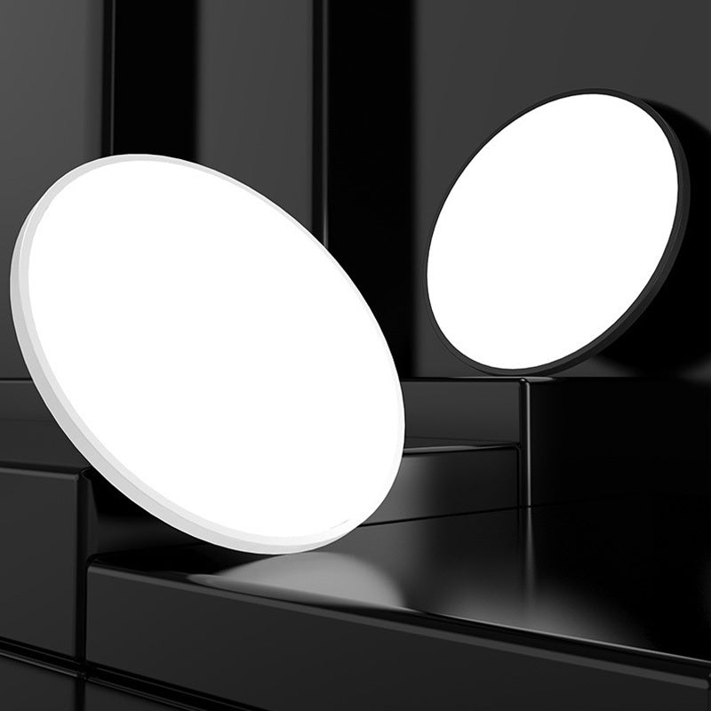 Ronde LED Plafondlamp Metaal Wit Zwart Eetkamer Dimbaar Moderne Plafondverlichting Sfeervol Woonkamer | Sansoti