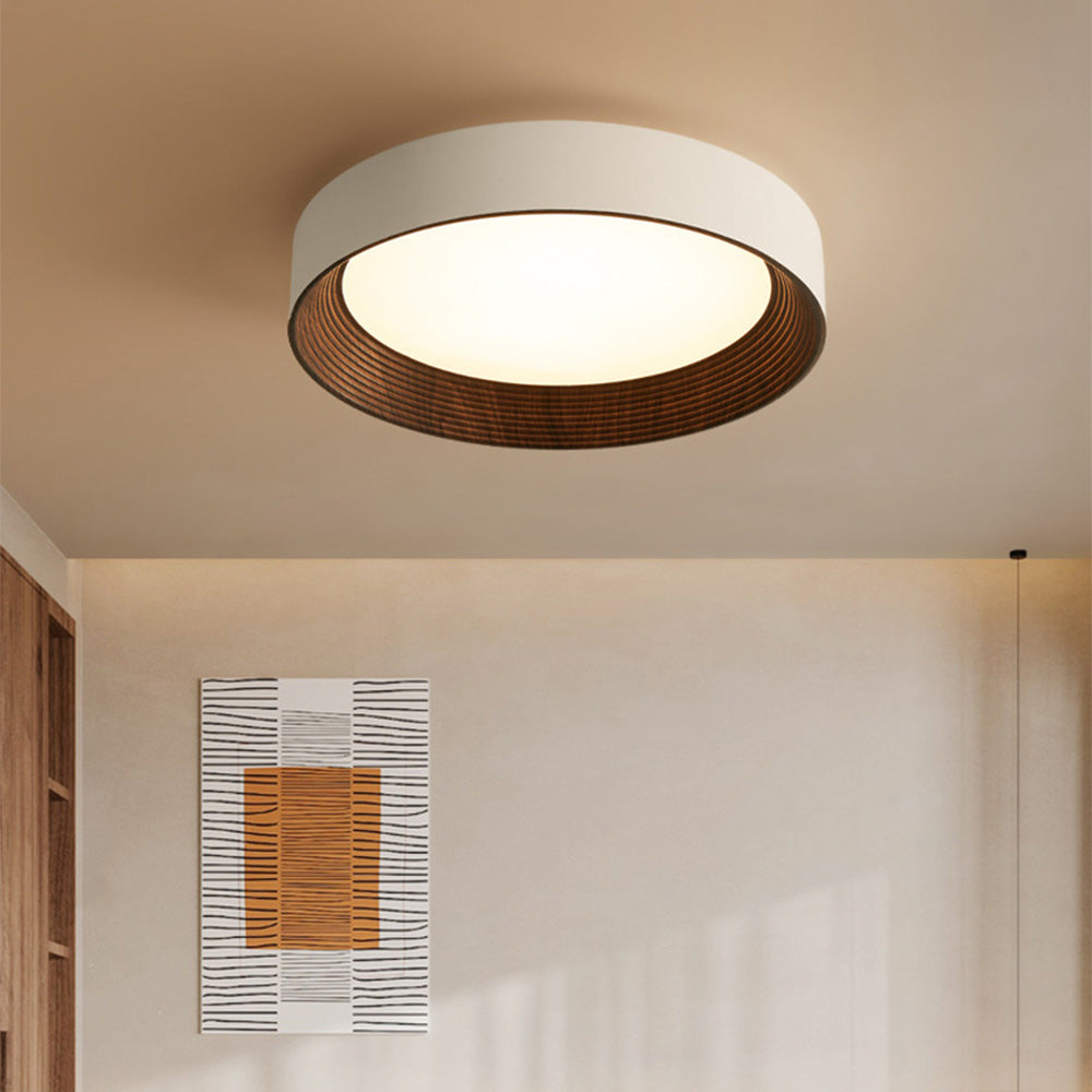 Minimalistische Plafondlamp Rond Laagbouw Slaapkamer Plafondverlichting LED | Sansoti