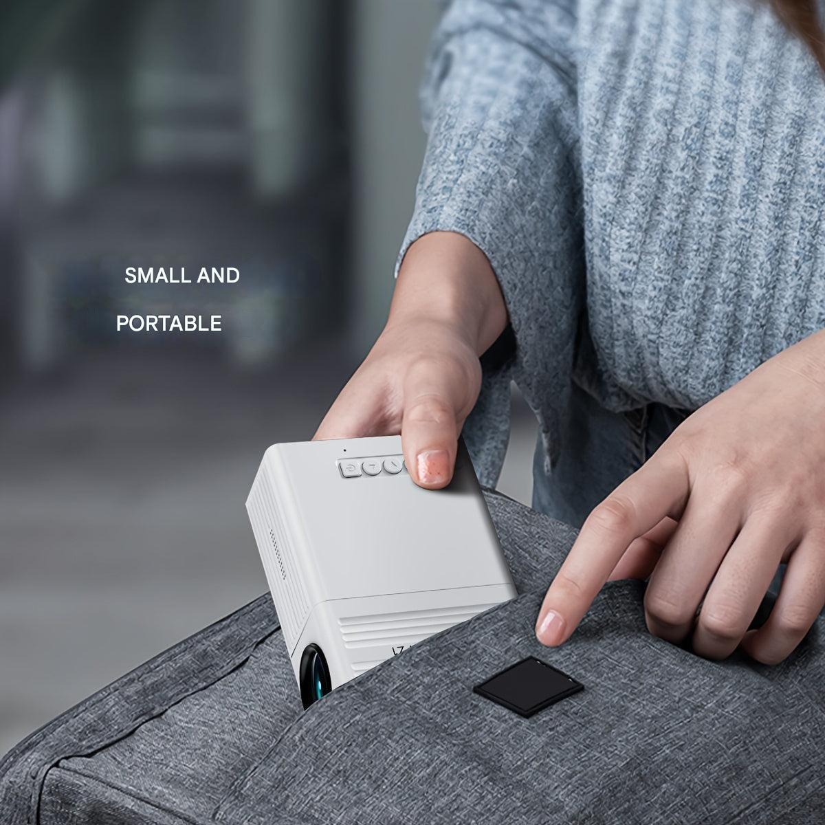 Mini LED Beamer Compact Projector 3000 Lumen HD Thuisbioscoop Films Presentaties Gaming HDMI USB AV Multimedia | Sansoti