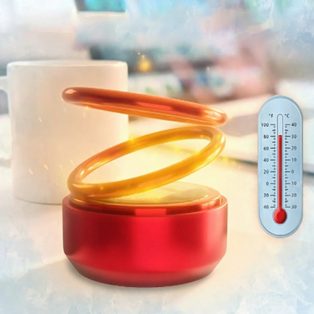 Compacte Ruimteverwarmer met Dubbele Ophangring voor Auto en Interieur USB Oplaadbaar Draagbaar Warmteapparaat | Sansoti