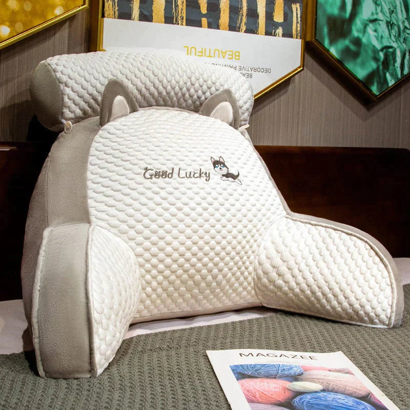 Coussin dorsal ergonomique en mousse à mémoire de forme, coussin lombaire universel compact pour chaise | Restfield