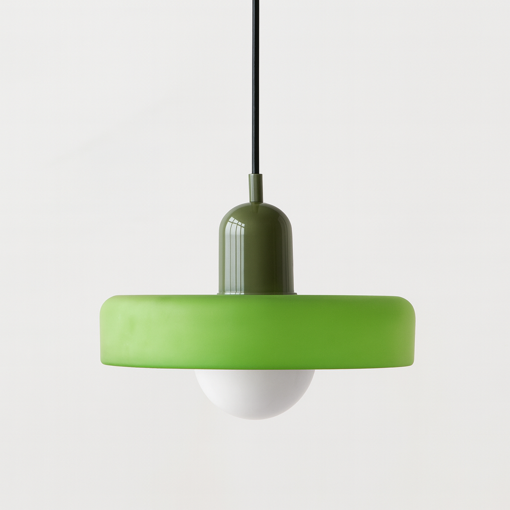 Geometrische Pendelleuchte Farbglas E27 Verstellbar Esstisch Kücheninsel Retro-Design Stimmungsbeleuchtung | Sansoti
