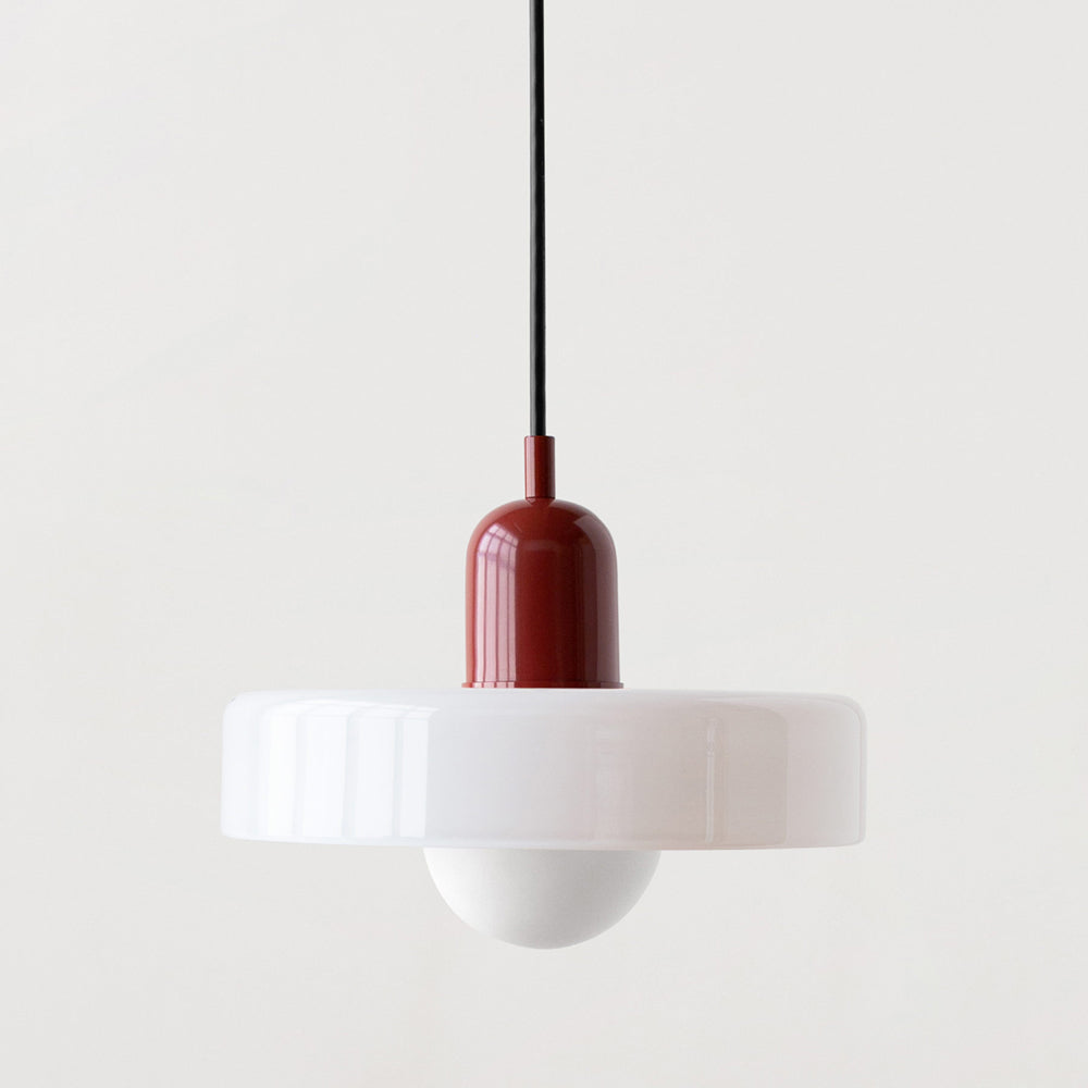 Geometrische Pendelleuchte Farbglas E27 Verstellbar Esstisch Kücheninsel Retro-Design Stimmungsbeleuchtung | Sansoti
