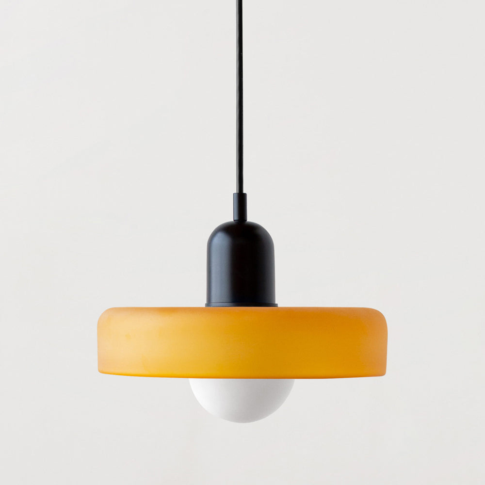 Geometrische Pendelleuchte Farbglas E27 Verstellbar Esstisch Kücheninsel Retro-Design Stimmungsbeleuchtung | Sansoti