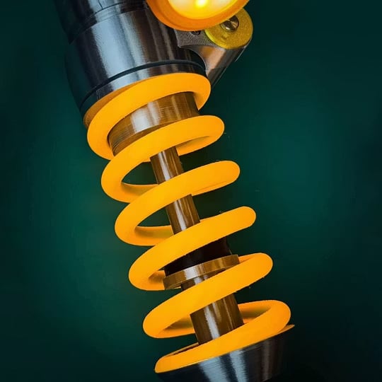 Shock-Absorbing Table Lamp with Touch Control and Dimmable LED Light for Desk Gaming Workspace Bedroom | Sansoti